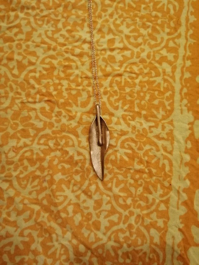 Collar acero inoxidable dorado Culture Mix