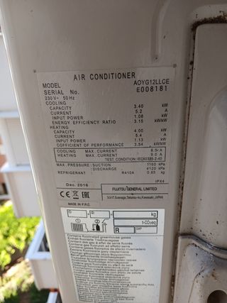 Aire Acondicionado Fujitsu