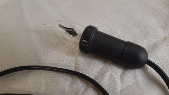 bombilla efecto fuego