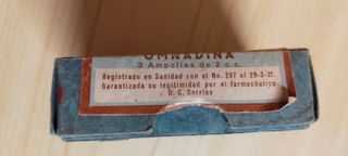 Cajita de medicación de colección 