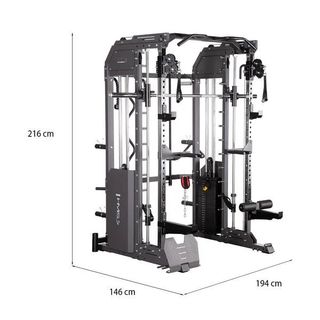 MÁQUINA SMITH SEMI COMERCIAL CYKLOP4 HMS CON 240KG