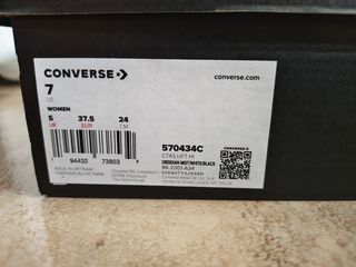 Botas Converse gris claro T. 37.5
