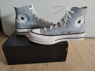 Botas Converse gris claro T. 37.5