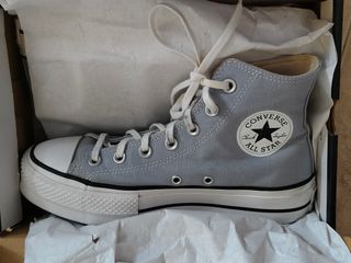 Botas Converse gris claro T. 37.5