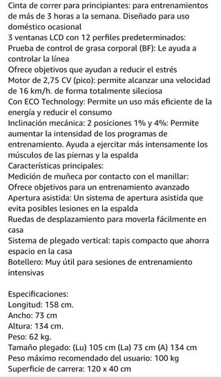 Máquina de correr. Cinta de correr.