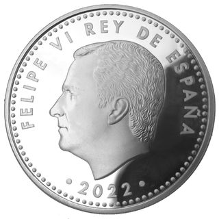 España 2022 moneda plata 10€ Clara Campoamor