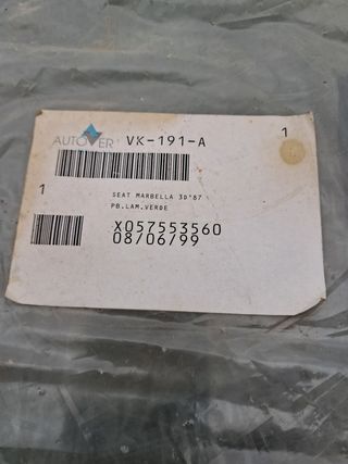 Cristal delantero seat panda marbella