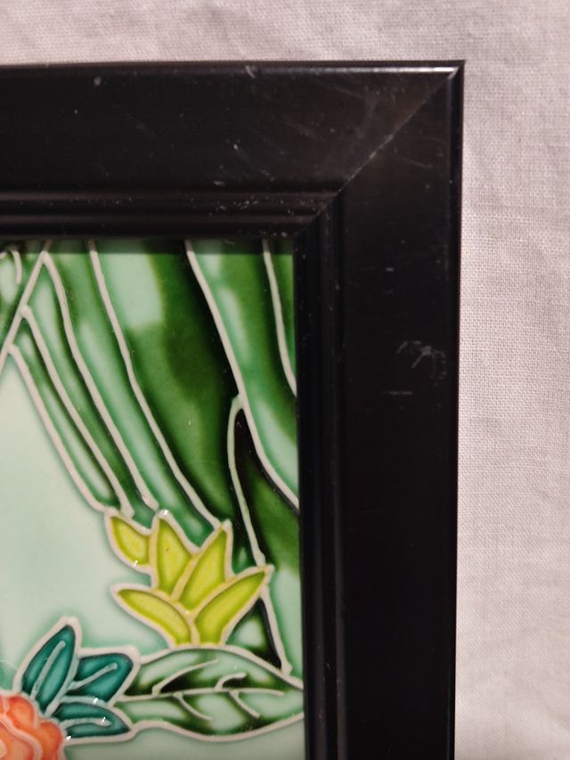 #136 Azulejos decorativos flores y mariposas