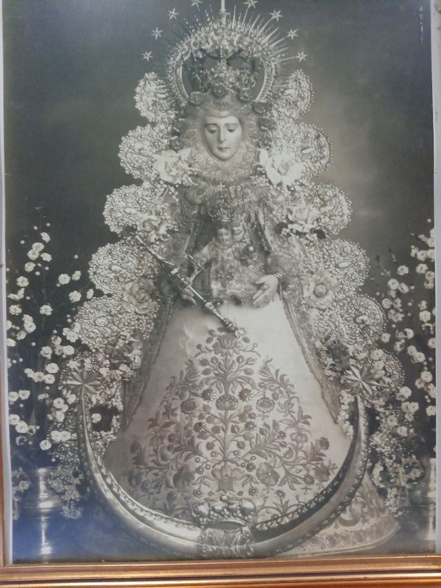Cuadro de la virgen del rocio