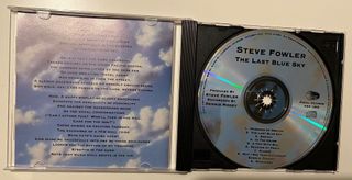 STEVE FOWLER - The Last Blue Sky CD