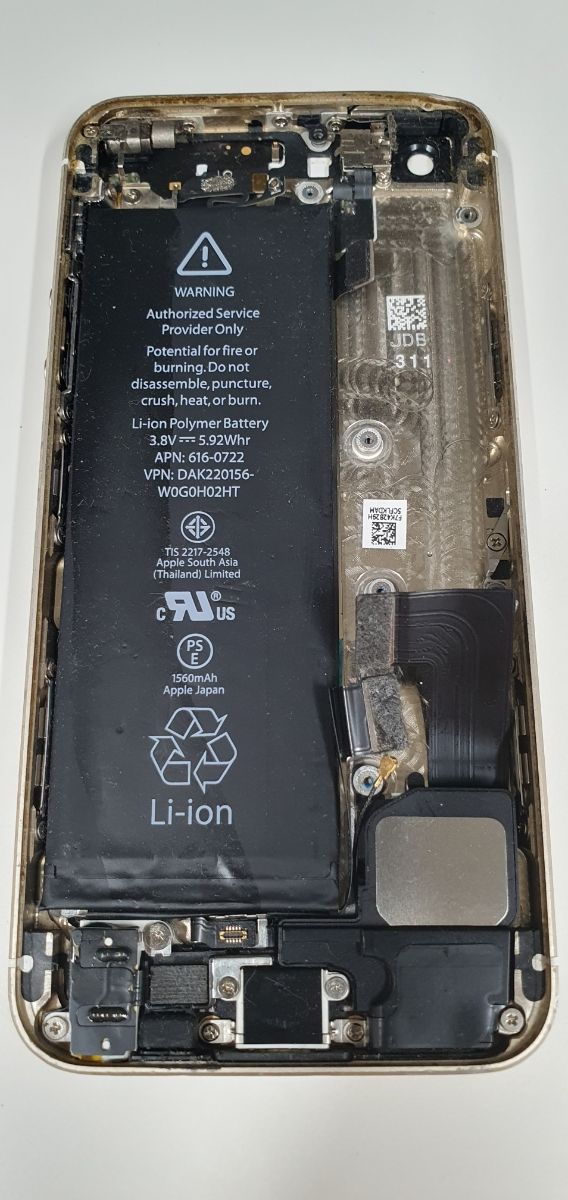 Chasis Iphone 5S partes