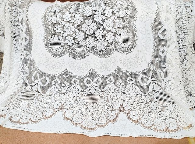 MANTELERIA VINTAGE 12 SERVILLETAS NUEVA