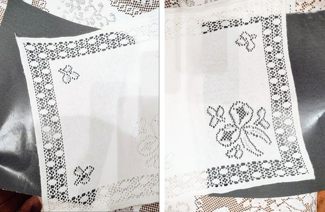 MANTELERIA VINTAGE 12 SERVILLETAS NUEVA