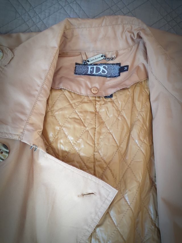 GABARDINA con forro interior de abrigo