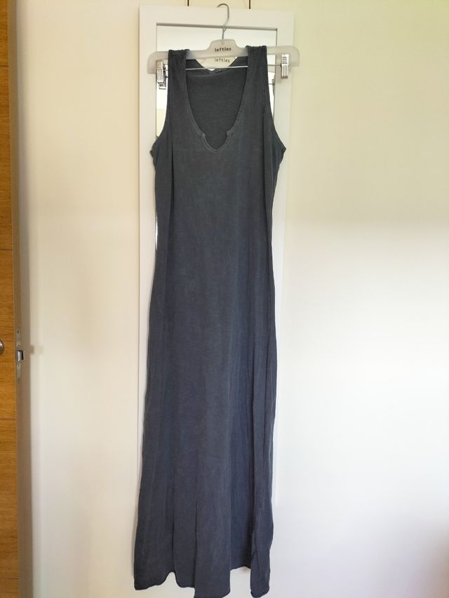 Vestido largo de tirantes