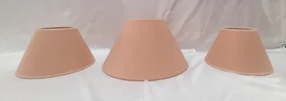 Conjunto 3 pantallas lámpara