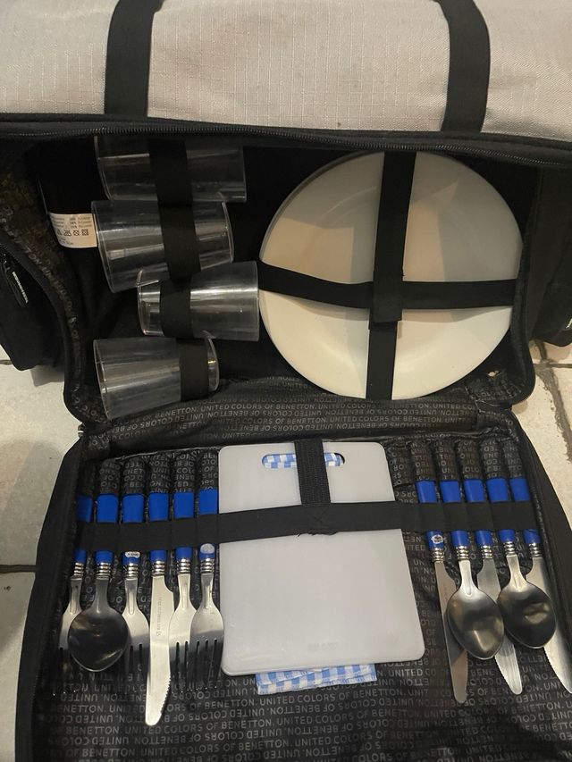 Nevera con compartimentos