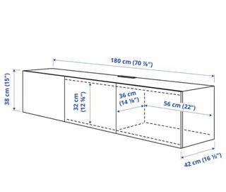 Mueble tv Besta ikea
