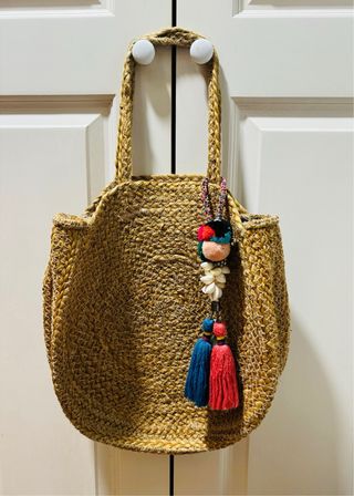 Vendo bolso rafia Zara