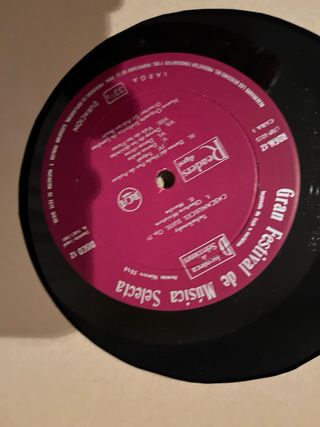 Album discos de vinilo “GRAN FESTIVAL DE MUSICA ”