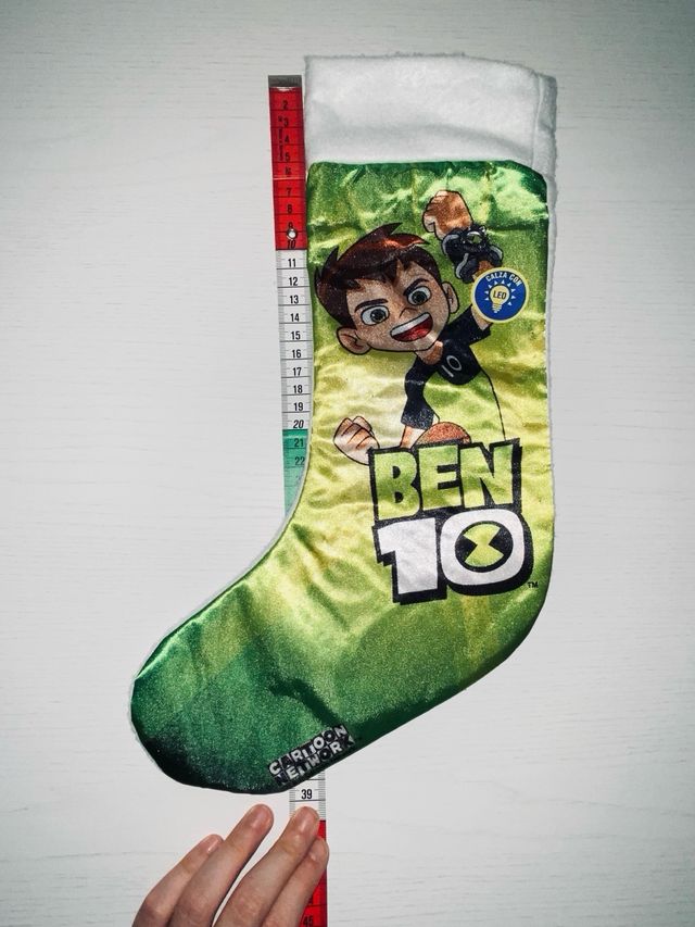 Lotto 3 Calze Befana Disney Cars Ben10 Spiderman