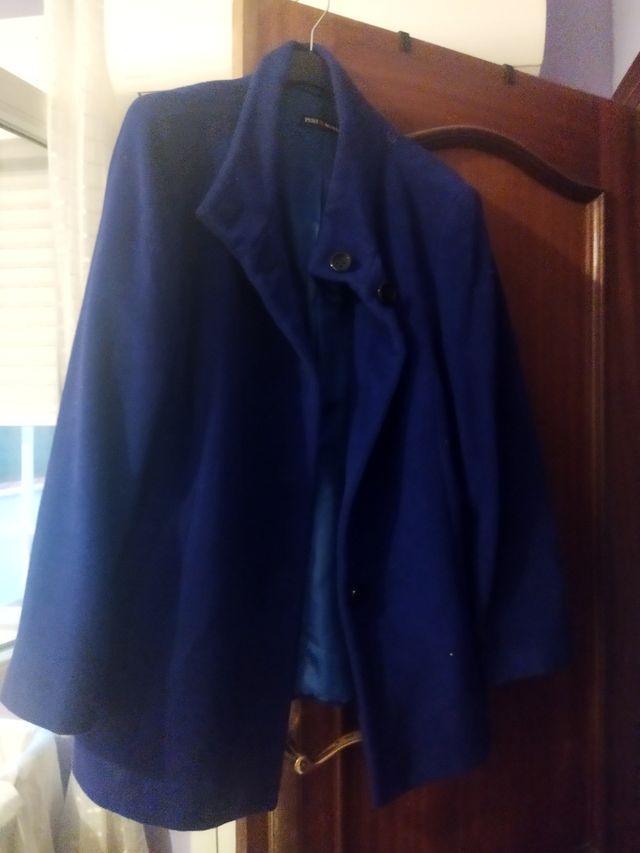 Chaqueton azulón de punto roma talla 48