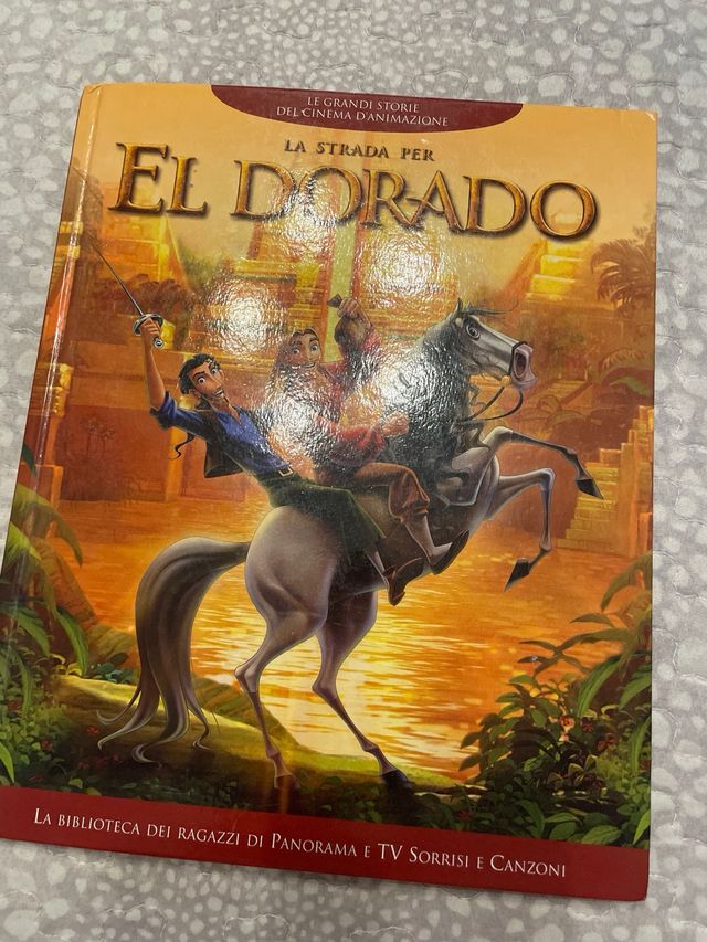 Libro per bambini LA STRADA PER EL DORADO