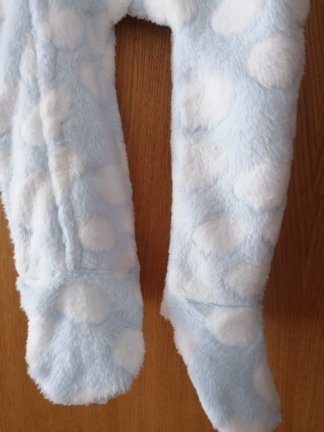 Pelele bata polar con etiqueta