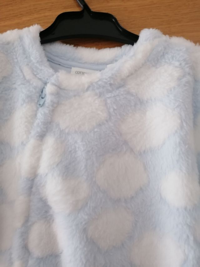 Pelele bata polar con etiqueta