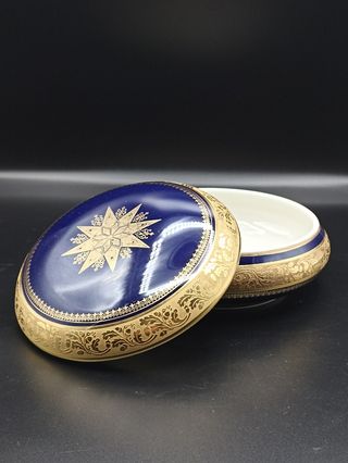 Caja porcelana francesa Limoges 