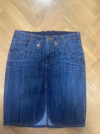 Falda vaquera mujer