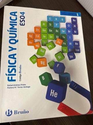 Libro de física y quimica 4 eso