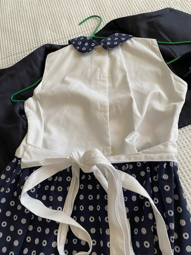 Conjunto niña, vestido y chaqueta