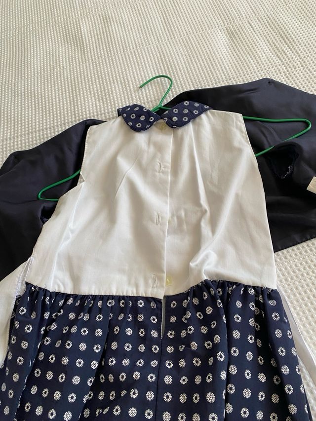 Conjunto niña, vestido y chaqueta