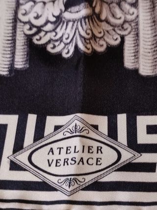 Foulard seta Gianni Versace 1991 Opera balletto 