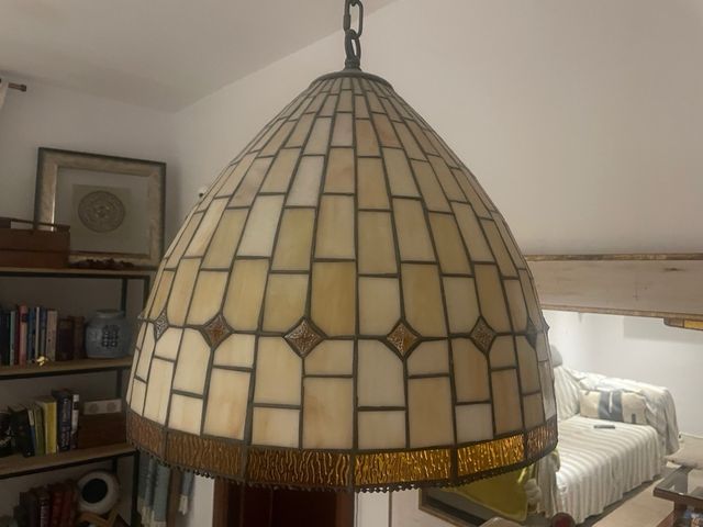 Lámpara colgante Tiffany techo