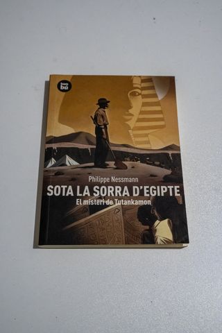 Llibre Sota la terra d'Egipte Philippe Nessman