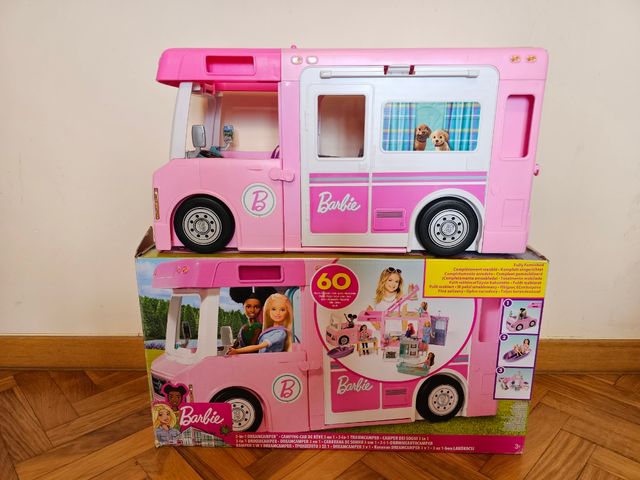 Barbie caravana dream camper