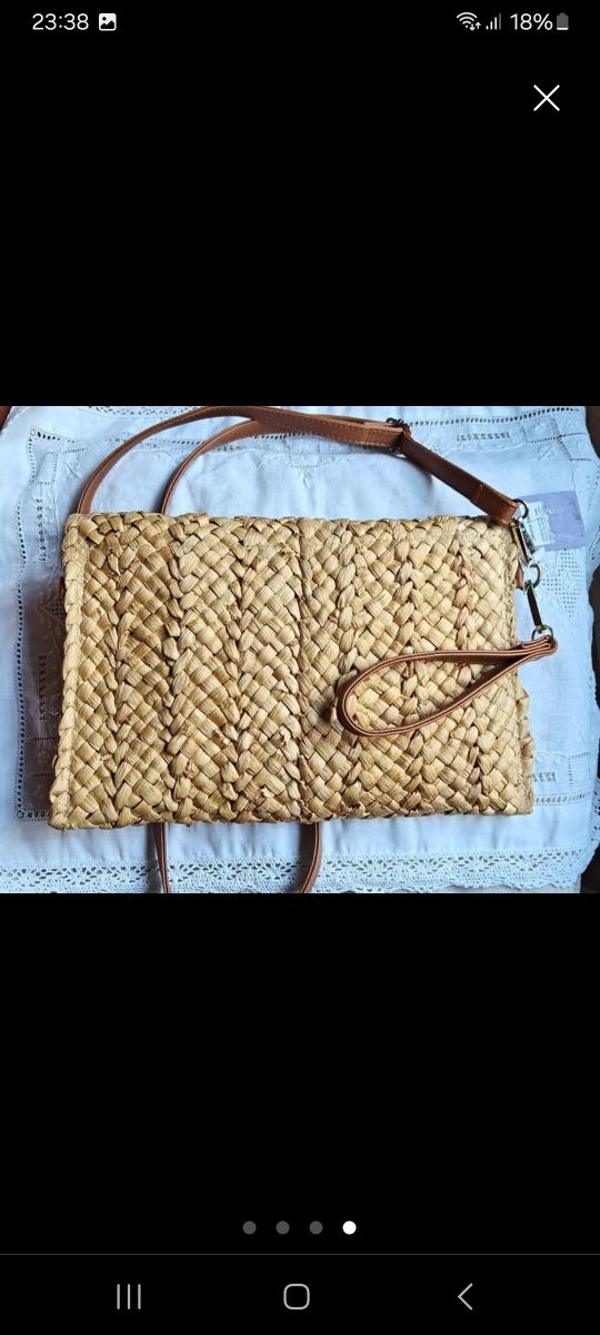 Bolso de Rafia Nuevo