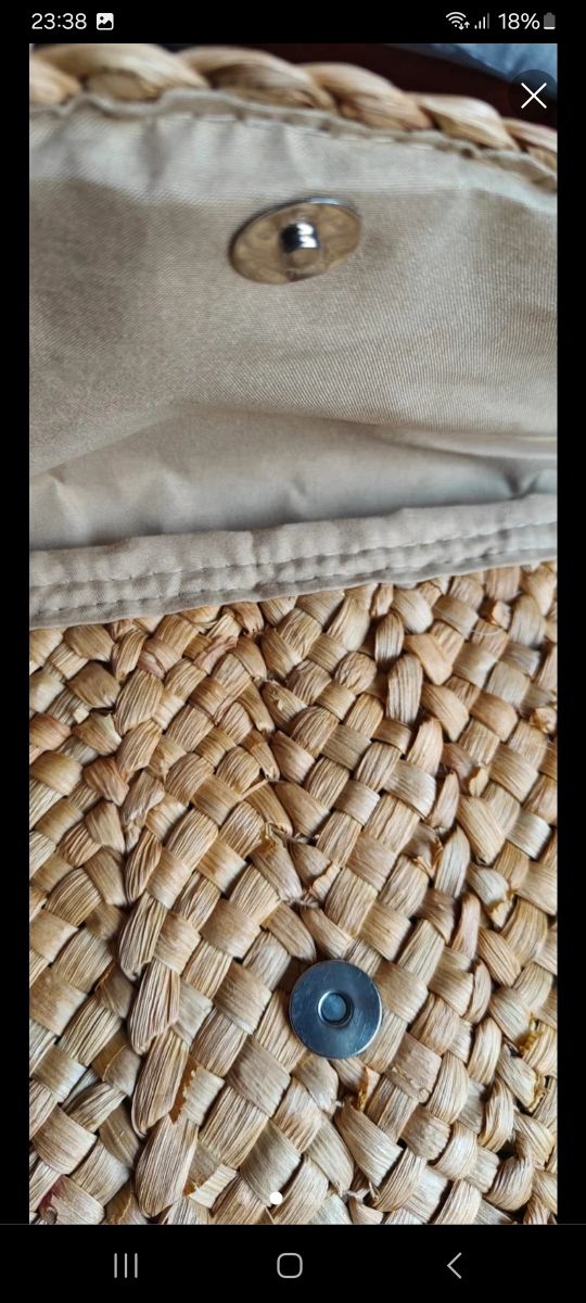 Bolso de Rafia Nuevo