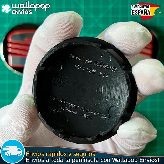 X4 Tapacubos Sea 55mm Emblemas Tapas Bujes Llantas