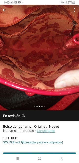 Bolso de mano Longchamp 