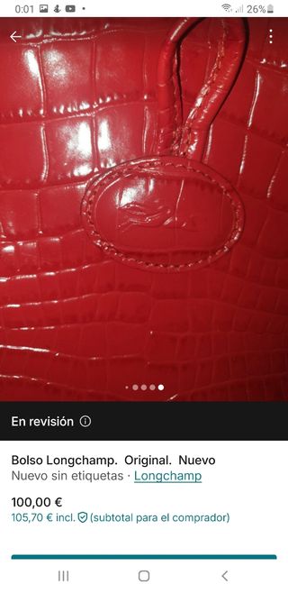Bolso de mano Longchamp 