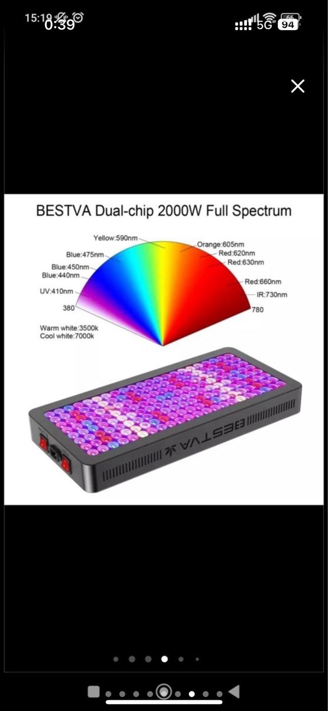 LAMPARA BESTVA NUEVA 1000W (TENGO 4 SIN ESTRENAR)