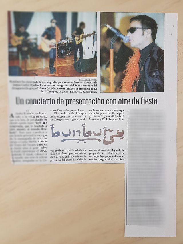 Bunbury radical sonora