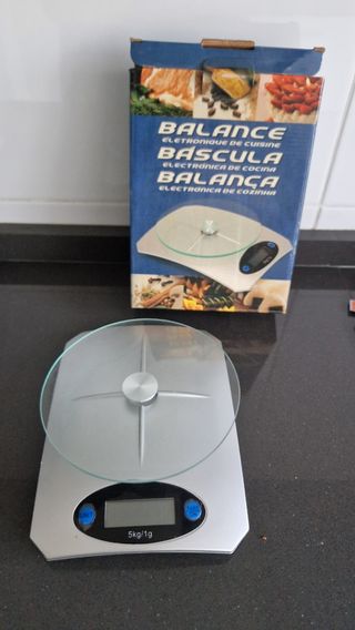 Báscula alimentos 