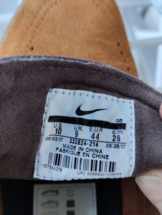 Scarpe In pelle scamosciata Nike