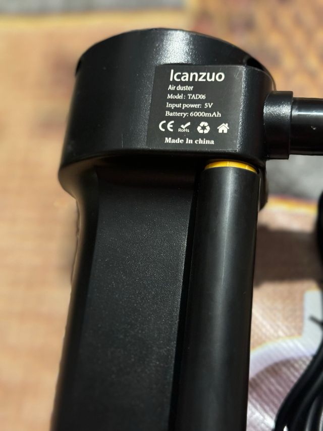 Plumero de aire comprimido eléctrico