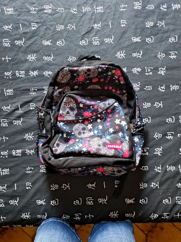 Zaino donna con teschi - Carrera