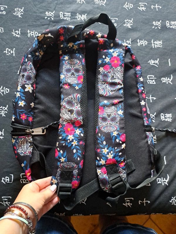 Zaino donna con teschi - Carrera